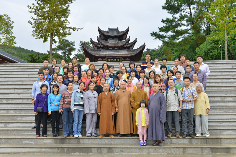 2014年11月福州居士来寺院参访学习