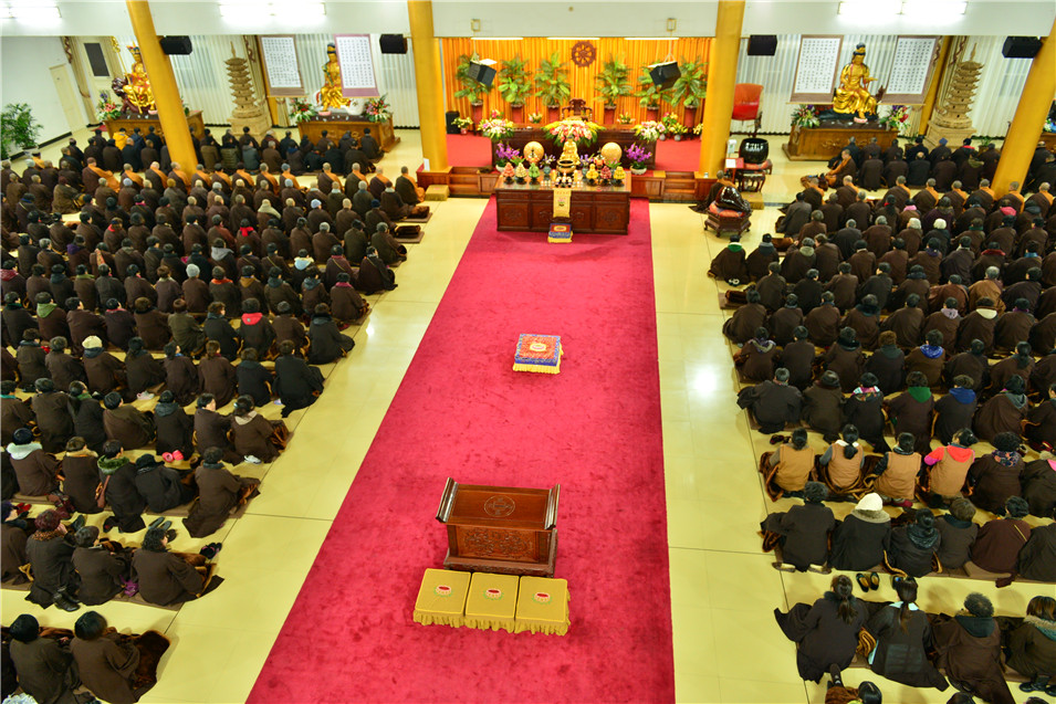 2014年冬月佛七法会